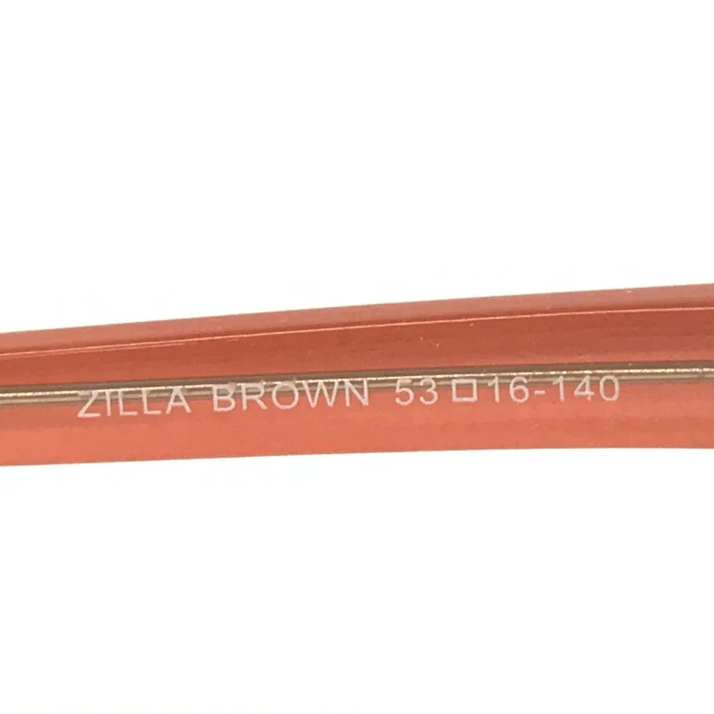 Affordable Designs Eyeglasses Frames ZILLA BROWN Cat Eye Full Rim 53-16-140
